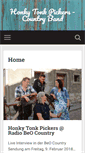 Mobile Screenshot of honkytonkpickers.com